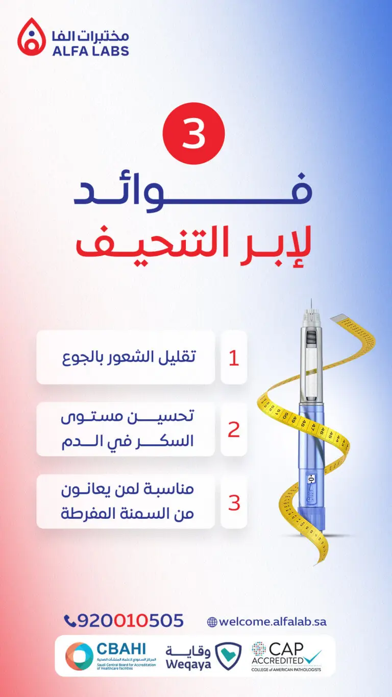 باقة إبر التنحيف - مختبرات الفا الطبية